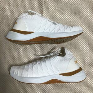 Danskin White and Brown Sneakers